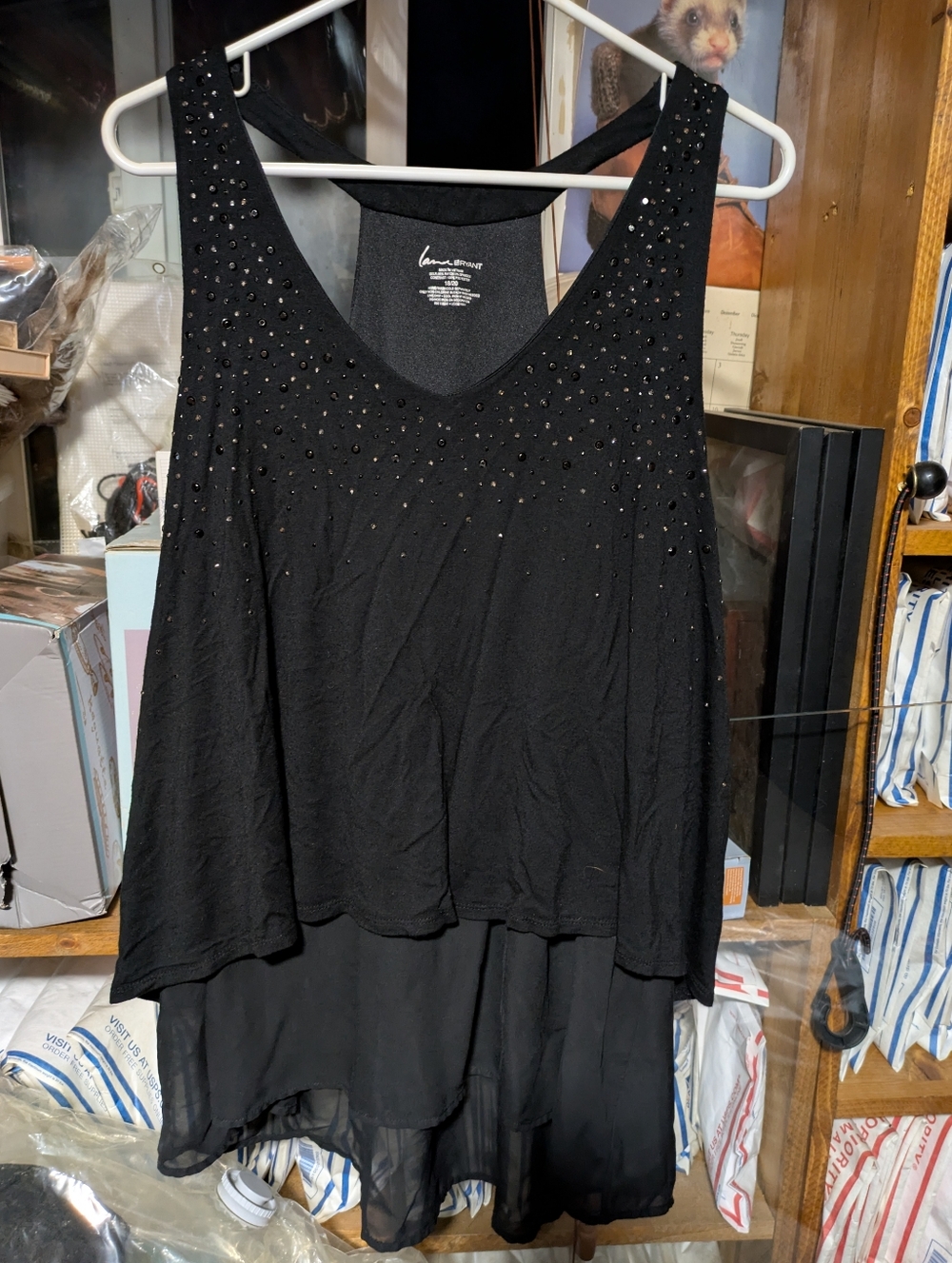 Lane Bryant Summer Rhinestone Top